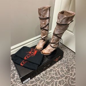 Freebird by Steven-Cassius Beige Multi. Brand new! $395 original price.